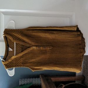 Anthropologie sleeveless blouse